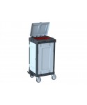  Acasa - Cărucior Lenjerie 🧺 ArliPlus® M18 – Colectare Discretă și Igienică în Format Complet Închis - arli.ro