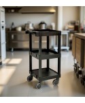 Acasa - Cărucior Multifuncțional Deservire 🧃 ArliPlus® M114 – Compact, Robust și Ideal pentru Spații Înguste - arli.ro