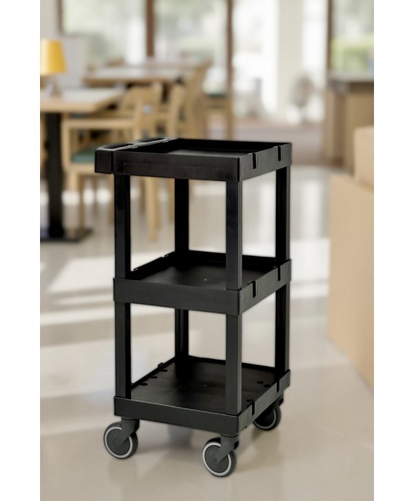 Cărucior Multifuncțional Deservire ArliPlus® M114 – Compact, Robust și Ideal pentru Spații Înguste Cărucior Multifuncțional Deservire ArliPlus® M114 – Compact, Robust și Ideal pentru Spații Înguste