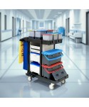 Acasa - Cărucior de Curățenie ArliPlus® M43 – Soluția Profesională pentru Igienizare și Uz Medical 🏥♻️ - arli.ro