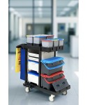 Acasa - Cărucior de Curățenie ArliPlus® M43 – Soluția Profesională pentru Igienizare și Uz Medical 🏥♻️ - arli.ro