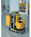  Acasa - Cărucior de Curățenie Profesional ArliPlus® M550 - Eficiență Maximă pentru Spălarea Podelelor în Medii Profesionale - arli.ro