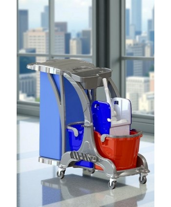 Cărucior de curățenie profesional ArliPlus® Hercules 2 – design modern și funcționalitate avansată