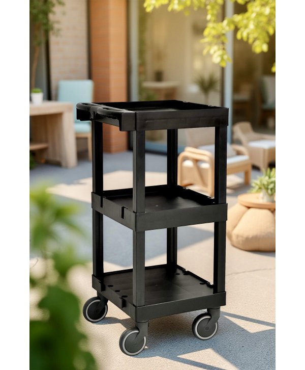 Cărucior Multifuncțional Deservire ArliPlus® M114 – Compact, Robust și Ideal pentru Spații Înguste Cărucior Multifuncțional Deservire ArliPlus® M114 – Compact, Robust și Ideal pentru Spații Înguste