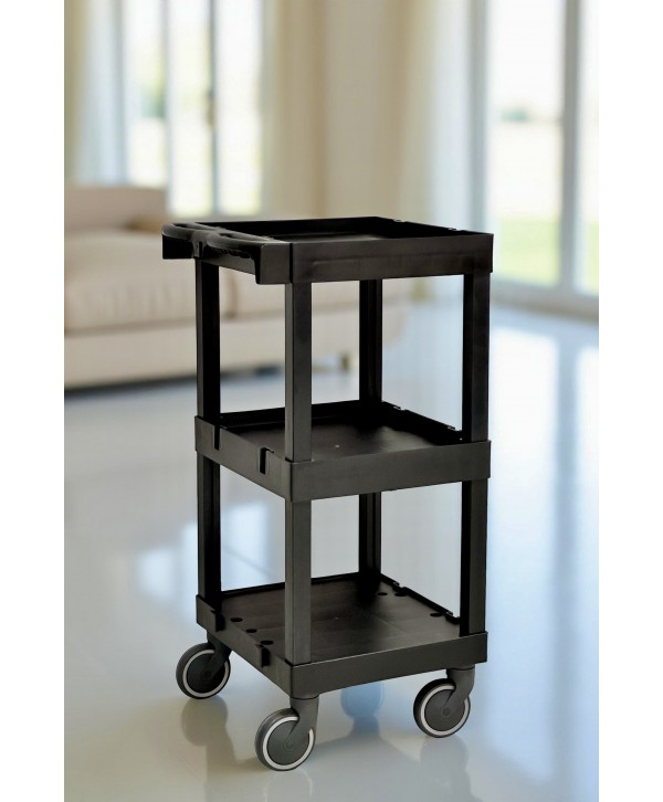 Acasa - - Cărucior Multifuncțional Deservire 🧃 ArliPlus® M114 – Compact, Robust și Ideal pentru Spații Înguste - arli.ro