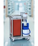 Acasa - Cărucior de Curățenie ArliPlus® M423 – Colectare eficientă și organizare inteligentă în spații profesionale - arli.ro