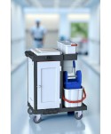 Acasa - Cărucior de Curățenie Profesional ArliPlus® M424 – Igienă Completă și Organizare Superioară - arli.ro