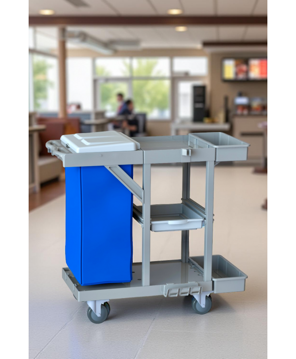 Acasa - - 🍽️ Cărucior Deservire Zona Food ArliPlus® M116 – Eficiență Superioară și Organizare Avansată în Medii Alimentare - arli.ro