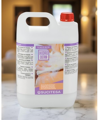  Consumabile – Sapun lichid - Săpun Cremă Profesional & Gel de Duș Tensogen Hidroderm 5L - Igienă, Hidratare și Protecție pentru Piele și Păr - arli.ro