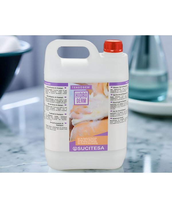 Săpun Cremă Profesional & Gel de Duș 💎 Tensogen Hidroderm 5L - Igienă, Hidratare și Protecție pentru Piele și Păr