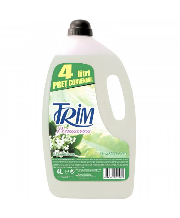 Săpun Lichid Delicat - Trim Lăcrămioare 4L | Curățare și Hidratare Zilnică