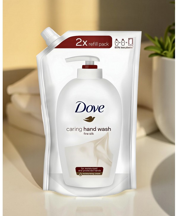 Săpun Lichid Dove Fine Silk 500 ml – Hidratare și Protecție pentru Piele Catifelată Săpun Lichid Dove Fine Silk 500 ml – Hidratare și Protecție pentru Piele Catifelată