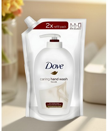 Consumabile – Sapun lichid - Săpun Lichid Dove Fine Silk 500 ml – Hidratare și Protecție pentru Piele Catifelată - arli.ro