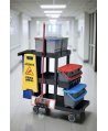 Cărucior profesional curățenie ArliPlus® M705 – Versiune optimizată pentru eficiență și spațiu extins de depozitare