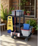  Carucioare de curatenie - Cărucior de Curățenie ArliPlus® Evo Complet – Performanță și Versatilitate Maximă 🏢🧹 - arli.ro