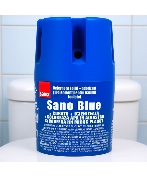 Odorizante pentru WC - - Sano Blue – Soluția Completă pentru Igiena și Prospețimea Rezervorului WC 🚽💧 - arli.ro