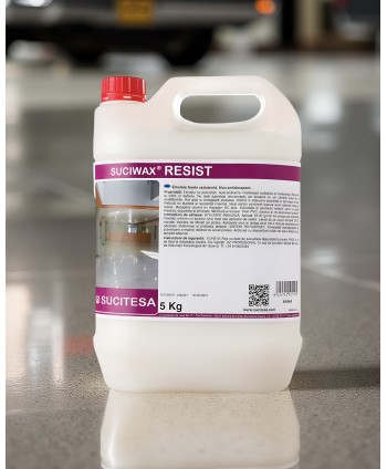 Suciwax Resist 5 L – Emulsie Antiderapantă cu Poliuretan pentru Pardoseli Lavabile