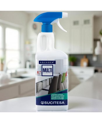 Aquagen Multi 1L – Detergentul Profesional pentru Suprafete Lavabile, mobilier, plastic, sticla (flacon 1L cu pulverizator)
