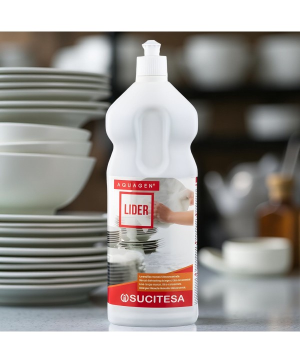 Detergenti profesionali - - Aquagen Lider 1L – Degresant Profesional Ultra Concentrat 0,5% pentru Bucatarii HO.RE.CA. - arli.ro