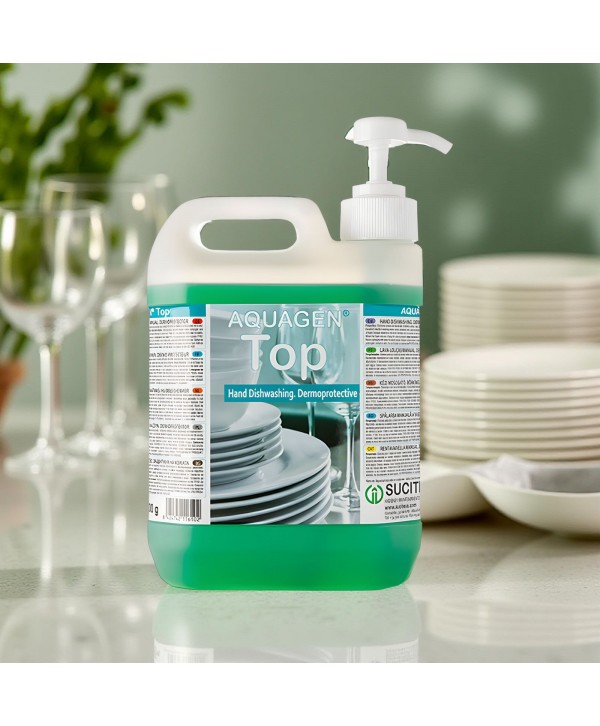 Aquagen Top 2L🏆 – Detergentul Profesional Dermoprotectiv pentru Vase Impecabil de Curate Aquagen Top 2L🏆 – Detergentul Profesional Dermoprotectiv pentru Vase Impecabil de Curate
