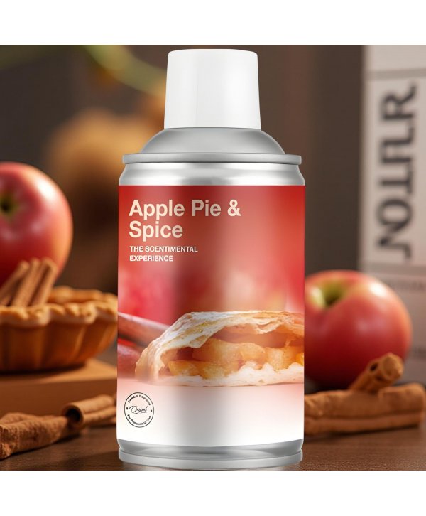 Spray Odorizant Profesional 250 ml ScentPlus® Apple Pie & Spice – Parfum Gurmand de Mere și Scorțișoară