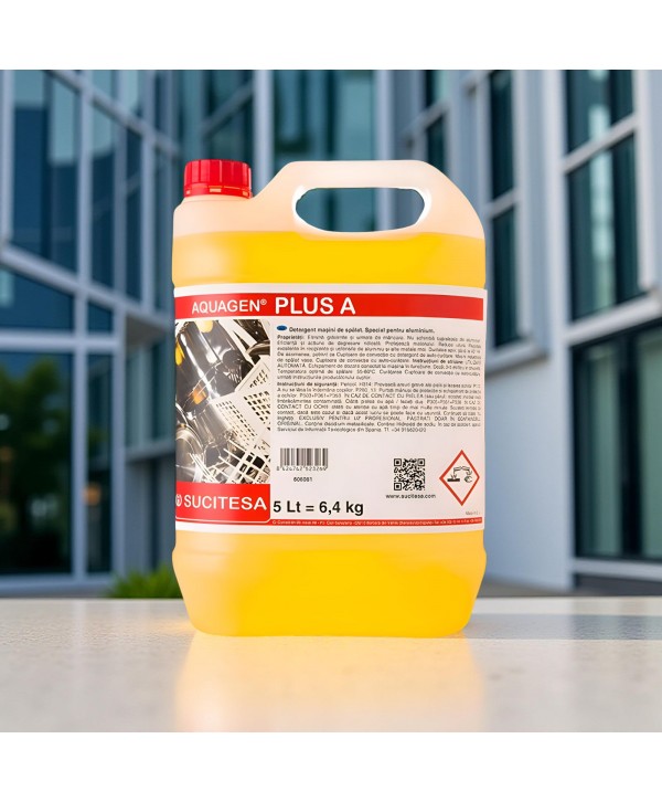 Detergenti profesionali - - Aquagen Plus A 5L - Detergent Profesional de Ultimă Generație pentru Spălarea Suprafețelor din Aluminiu - arli.ro
