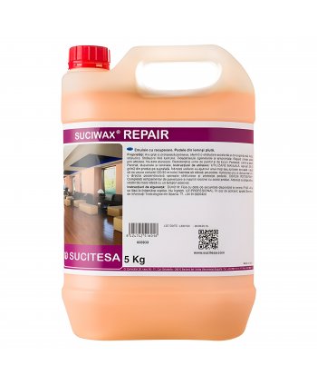 Suciwax Repair 5L – Emulsie Profesională Antiderapanta pentru Repararea Parchetului Laminat si a Suprafetelor din Lemn si Pluta