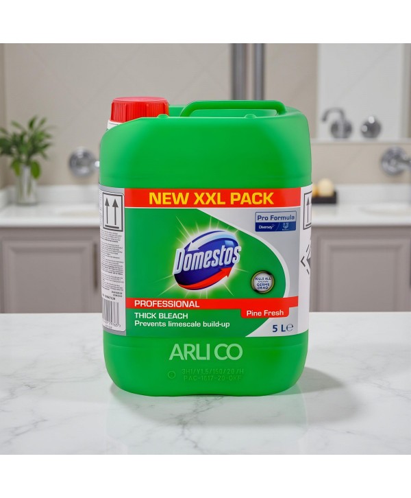 Domestos Professional Pine Fresh 5L – Soluția dezinfectantă pentru o curățenie impecabilă Domestos Professional Pine Fresh 5L – Soluția dezinfectantă pentru o curățenie impecabilă