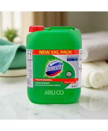  Detergenti profesionali - Domestos Professional Pine Fresh 5L – Soluția dezinfectantă pentru o curățenie impecabilă - arli.ro