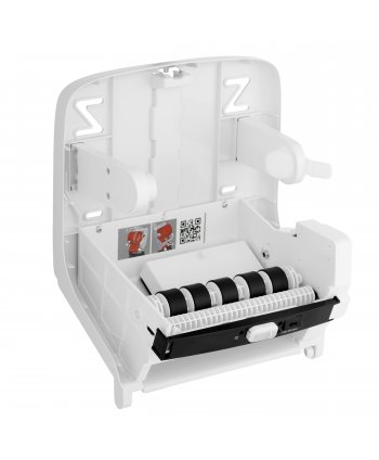 Dispenser Prosop Hârtie cu Sensor 🖐️ Jofel TIMELESS, Alb Mat – Igienă Automatizată, Sustenabilitate și Control Avansat