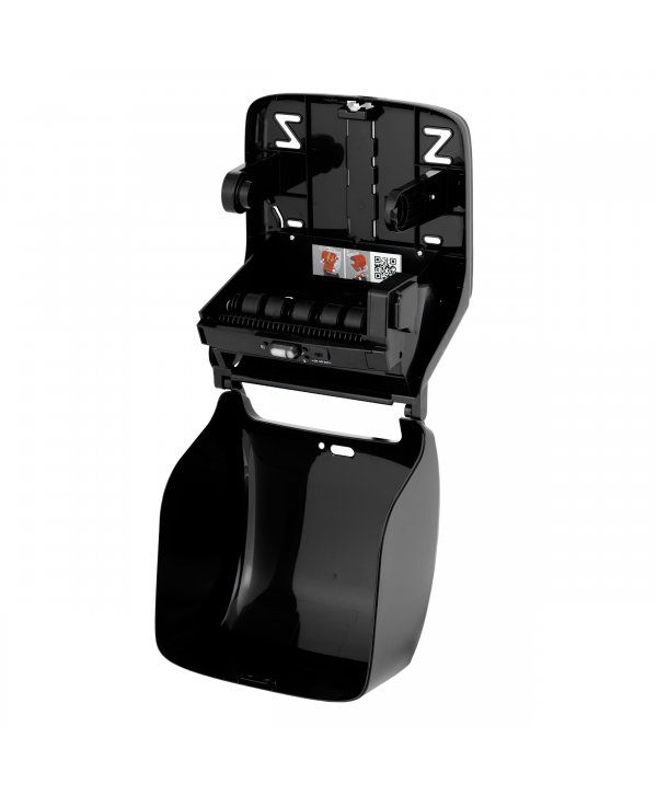 Dispenser Prosop Hârtie cu Sensor 🖐️ Jofel TIMELESS, Negru Mat – Eleganță, Igienă Automată și Sustenabilitate Avansată