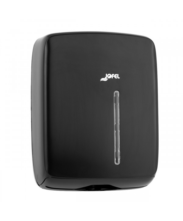 Acasa - - Dispenser Prosop Hârtie Z-Fold Jofel TIMELESS, Negru Mat – Igienă Elegantă, Rezistență și Sustenabilitate - arli.ro