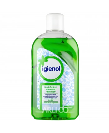Igienol Pine Fresh 1L – Dezinfectant Universal fără Clor, cu 96% Alcool pentru Curățarea și Igienizarea Suprafețelor