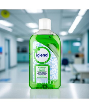  Dezinfectanti pentru suprafete - Igienol Pine Fresh 1L – Dezinfectant Universal fără Clor, cu 96% Alcool pentru Curățarea și Igienizarea Suprafețelor - arli.ro