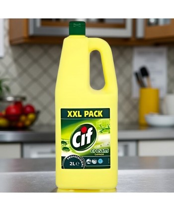  Detergenti profesionali - Cif Professional Cream Lemon 2L – Soluția Profesională pentru Curățenie Impecabilă - arli.ro