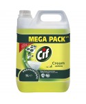Detergenti profesionali - Cif Professional Cream Lemon 5L – Crema Universală pentru Suprafețe Strălucitoare și Curățenie Impecabilă - arli.ro
