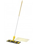  Acasa - Set Profesional de Curățenie ArliSoft® cu Mop Plat 40 cm, Suport și Mâner din Aluminiu – Zone cu Risc Moderat de Contaminare - arli.ro