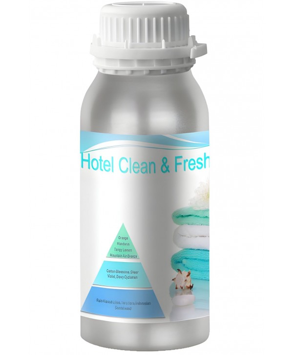 Hotel Clean & Fresh Linen – Ulei Esențial Odorizant de Cameră Premium, 500 ml | Aromă Curată, Proaspătă și Elegantă