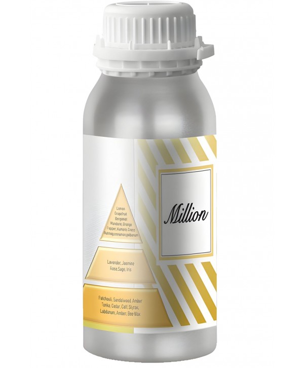Million – Ulei Esențial Odorizant de Cameră Premium, 500 ml | Aromă Luxury, Citrică și Lemnoasă