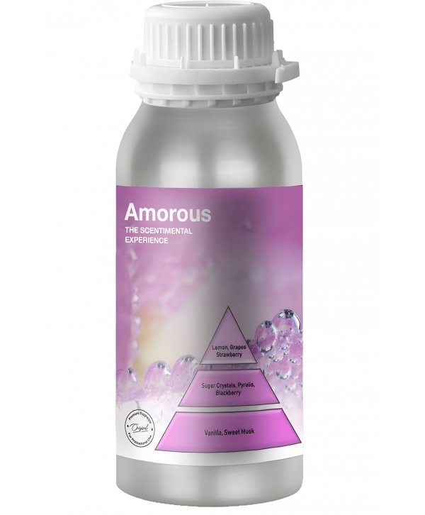 Amorous – Ulei Esențial Odorizant de Cameră Premium, 500 ml | Aromă Florală, Fructată și Senzuală