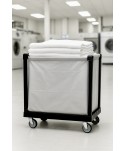 Carucioare pentru lenjerie - 🧺 ArliSoft® Smart 300 – Cărucior Profesional pentru Lenjerie cu Capacitate de 300L și Roți Silențioase Ø125 mm - arli.ro