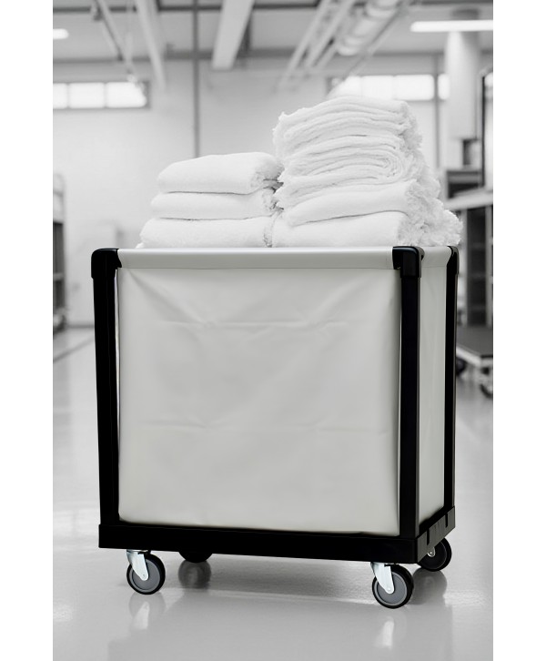 Carucioare pentru lenjerie - - 🧺 ArliSoft® Smart 300 – Cărucior Profesional pentru Lenjerie cu Capacitate de 300L și Roți Silențioase Ø125 mm - arli.ro