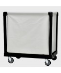 Carucioare pentru lenjerie - 🧺 ArliSoft® Smart 300 – Cărucior Profesional pentru Lenjerie cu Capacitate de 300L și Roți Silențioase Ø125 mm - arli.ro