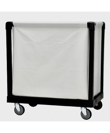Cărucior Profesional pentru Lenjerie cu Capacitate de 300L și Roți Silențioase Ø125 mm - ArliSoft® Smart 300
