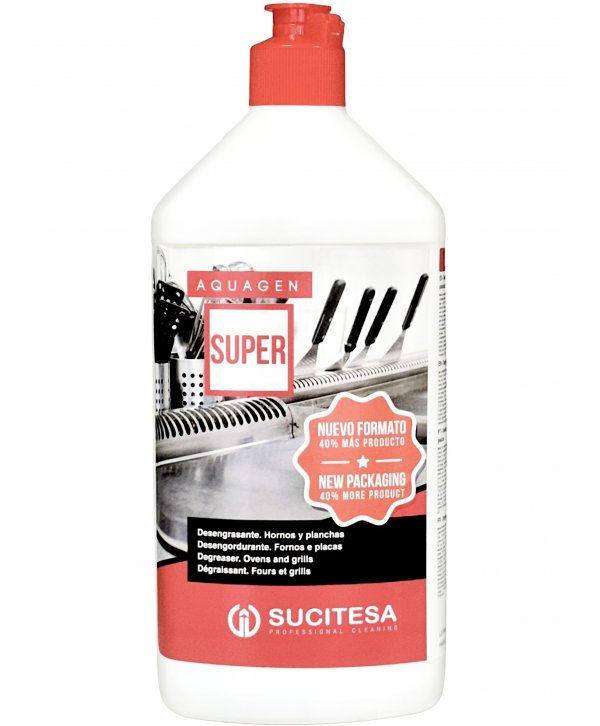 Aquagen Super 700 ml (1 Kg) – Degresant Profesional de Înaltă Performanță H.A.C.C.P. pentru Cuptoare, Hote, Plite si Grătare