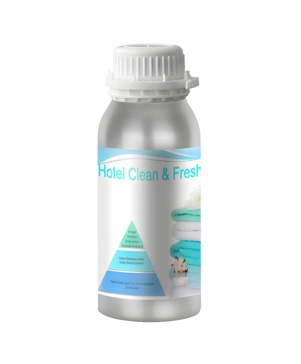 Hotel Clean & Fresh Linen – Ulei Esențial Odorizant de Cameră Premium, 500 ml | Aromă Curată, Proaspătă și Elegantă