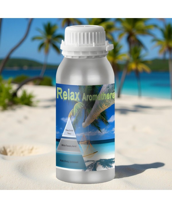 Uleiuri esentiale pentru difuzor - - Relax Aromatherapy 🏝️ Ulei esential odorizant pt difuzor, calitate premium, persistenta minima 6 ore, gama Aromatherapy, 500 ml - arli.ro