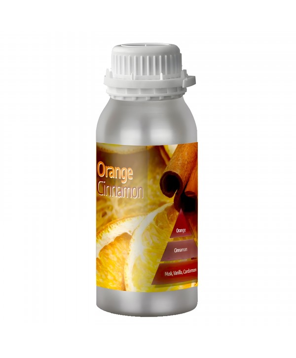 Orange Cinnamon – Ulei Esențial Odorizant de Cameră Premium, 500 ml | Aromă Caldă, Citrică și Condimentată