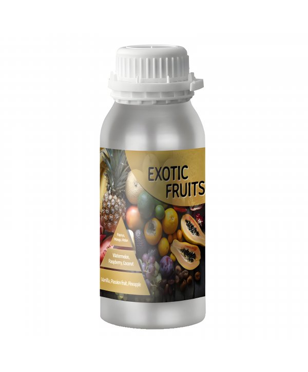 Exotic Fruits – Ulei Esențial Odorizant de Cameră Premium, 500 ml | Aromă Tropicală, Fructată și Energizantă