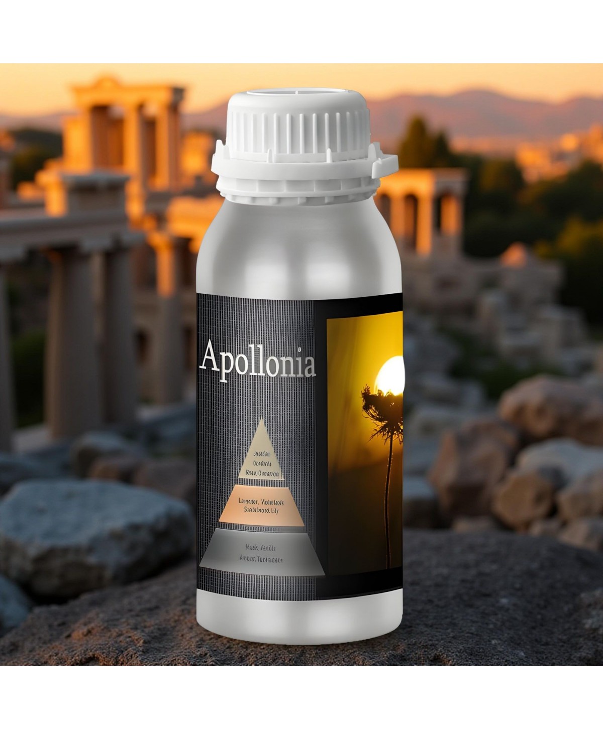 Apollonia – Ulei Esențial Odorizant de Cameră Premium, 500 ml | Aromă Florală, Lemnoasă și Elegantă